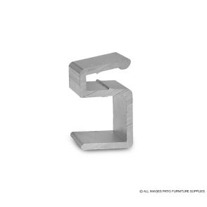 1/2" Aluminum S Clip