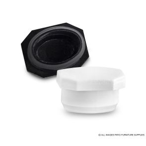 1 1/8" x 7/8" Octagonal Glide