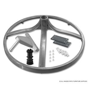 Swivel Chair Base Kit 24" - Unpainted