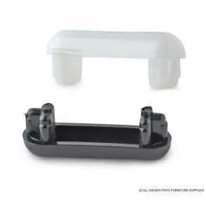 1/2" x 1 3/4" Rectangular Dome Insert