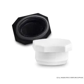 1 1/8" x 7/8" Octagonal Glide