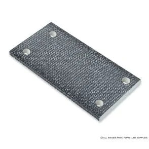 Rocker Spring Plate HD - 2 1/2" x 5" Pre-Drilled Heavy Duty