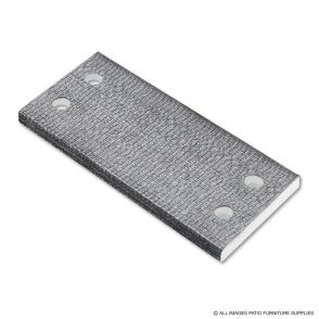 Rocker Spring Plate HD - 2 1/2" x 5.12" Pre-Drilled Heavy Duty
